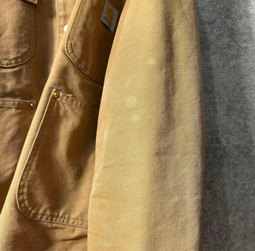 Y*6様 希少星タグUSA製Carhartt カーハート ミシガンチョアコート
