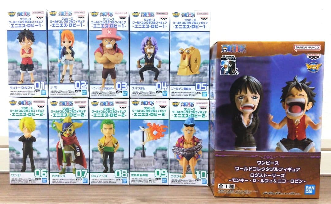 ワンピース ワールドコレクタブルフィギュア 計 118点 まとめ売り