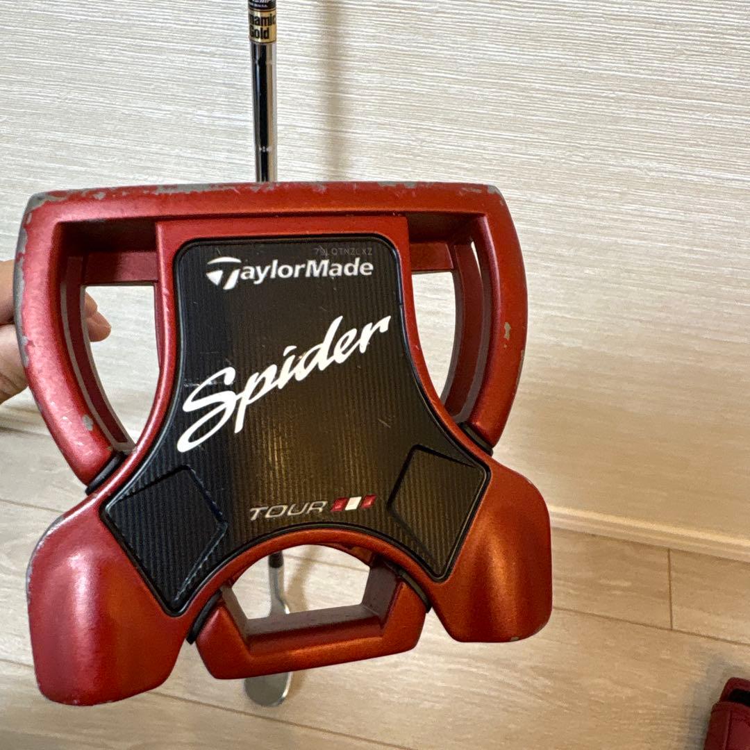 テーラーメイド　Spider TOUR パター レッド