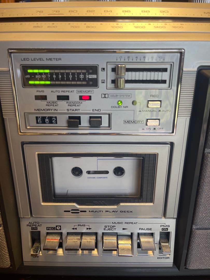 Pioneer SK-70 ジャンク　カセット・ラジオ動作確認