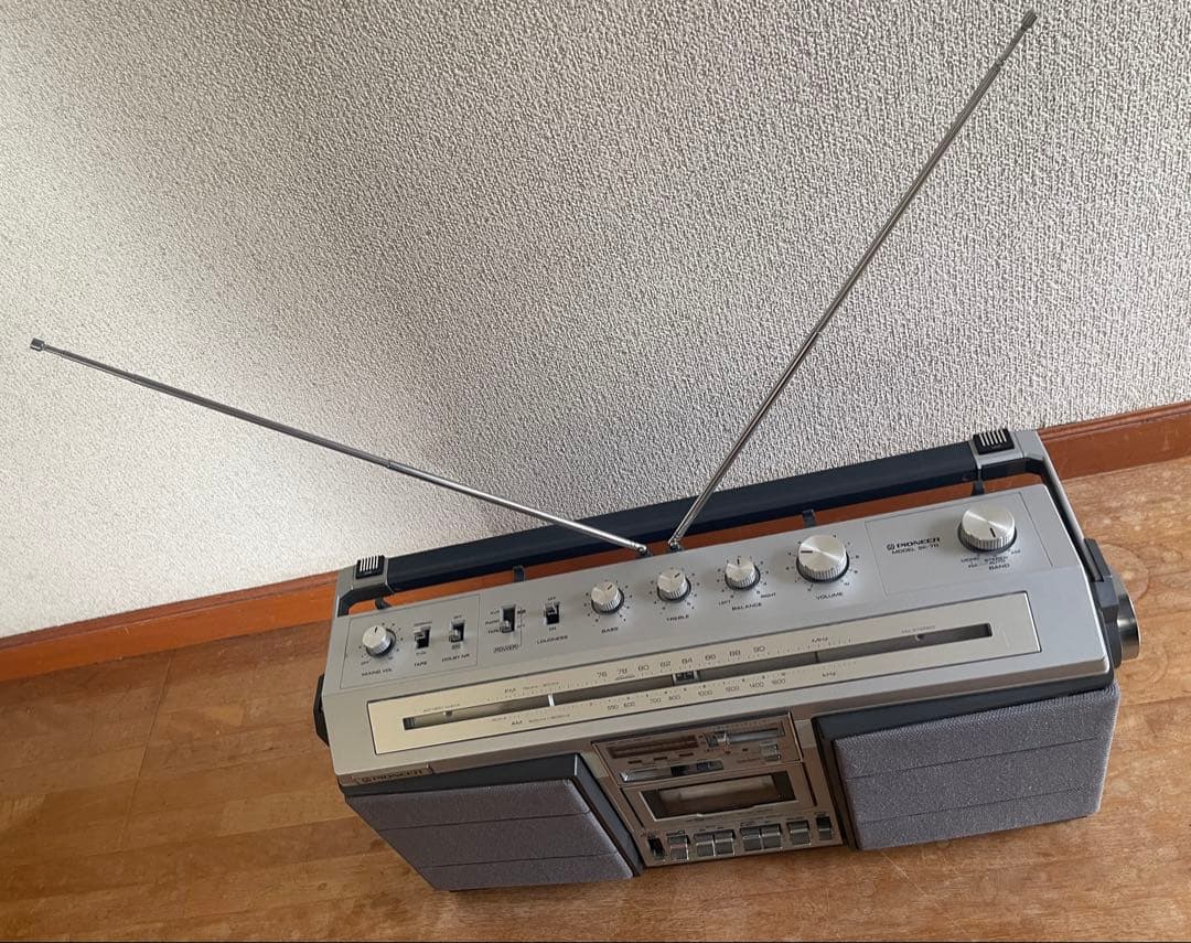 Pioneer SK-70 ジャンク　カセット・ラジオ動作確認