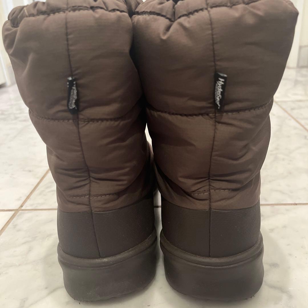 ノースフェイス　ヌプシ24㎝ブラウン系