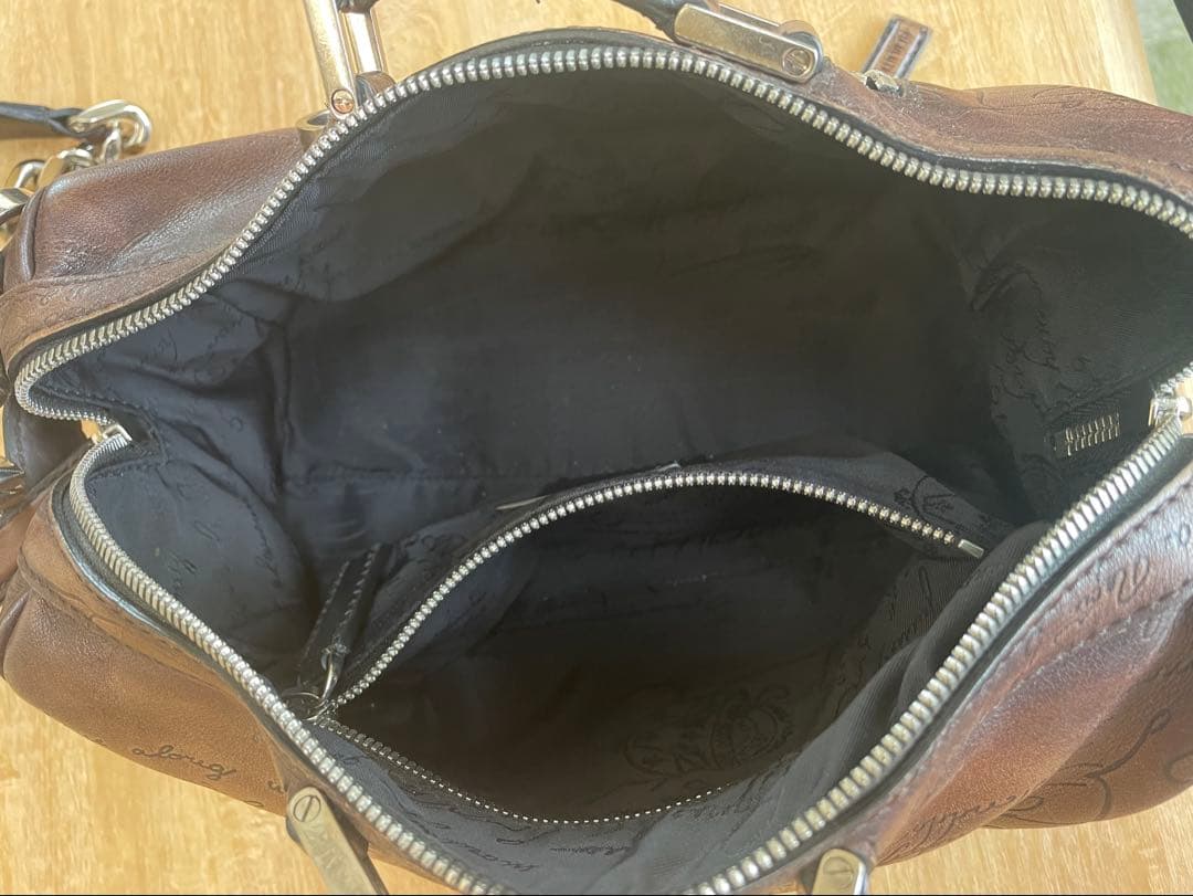 激レア　ベルルッティ　スクリットレザーバッグ