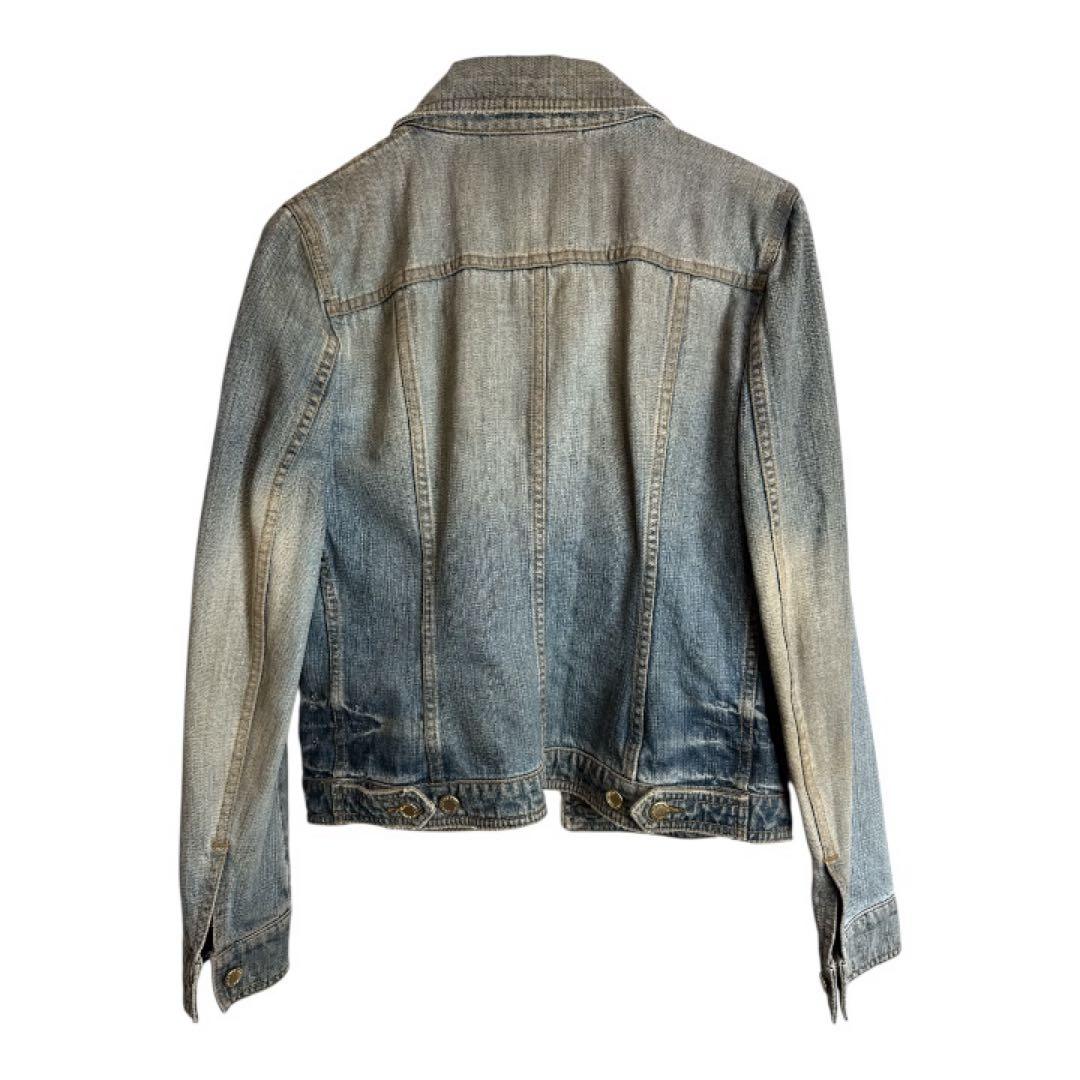 ドルチェ＆ガッバーナ デニムジャケット ジップデザイン イタリア製 40