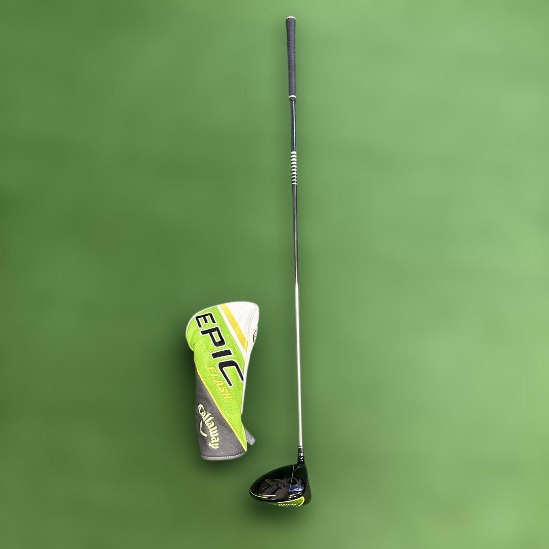 エピック　キャロウェイ　ドライバー　EPIC FLASH ヘッドカバー有り。