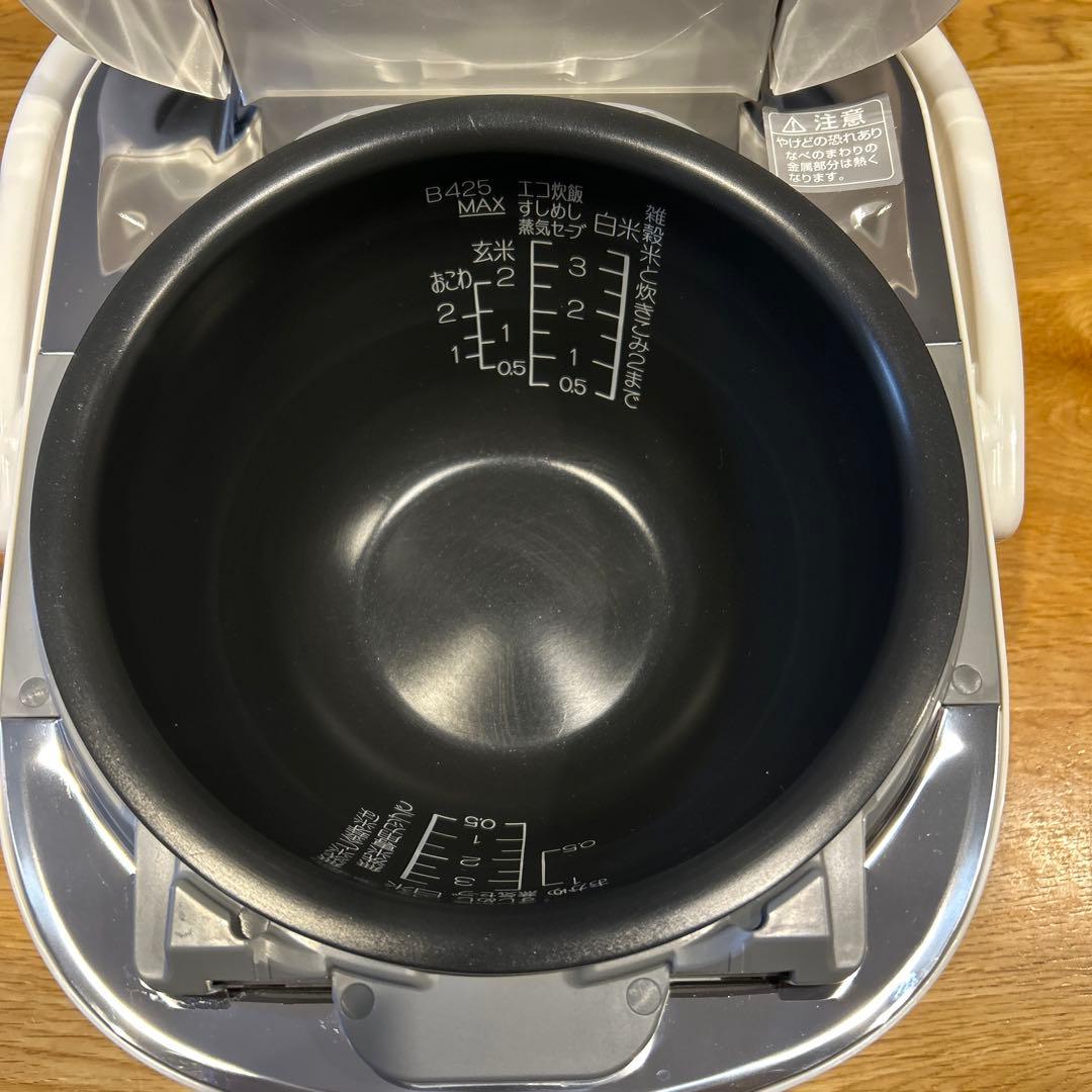 みっちゃん象印 NP-QA06 炊飯器 圧力IH炊飯ジャー極め羽釜3.5合