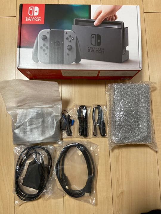 【美品】Nintendo Switch グレー・コントローラー(HORI)