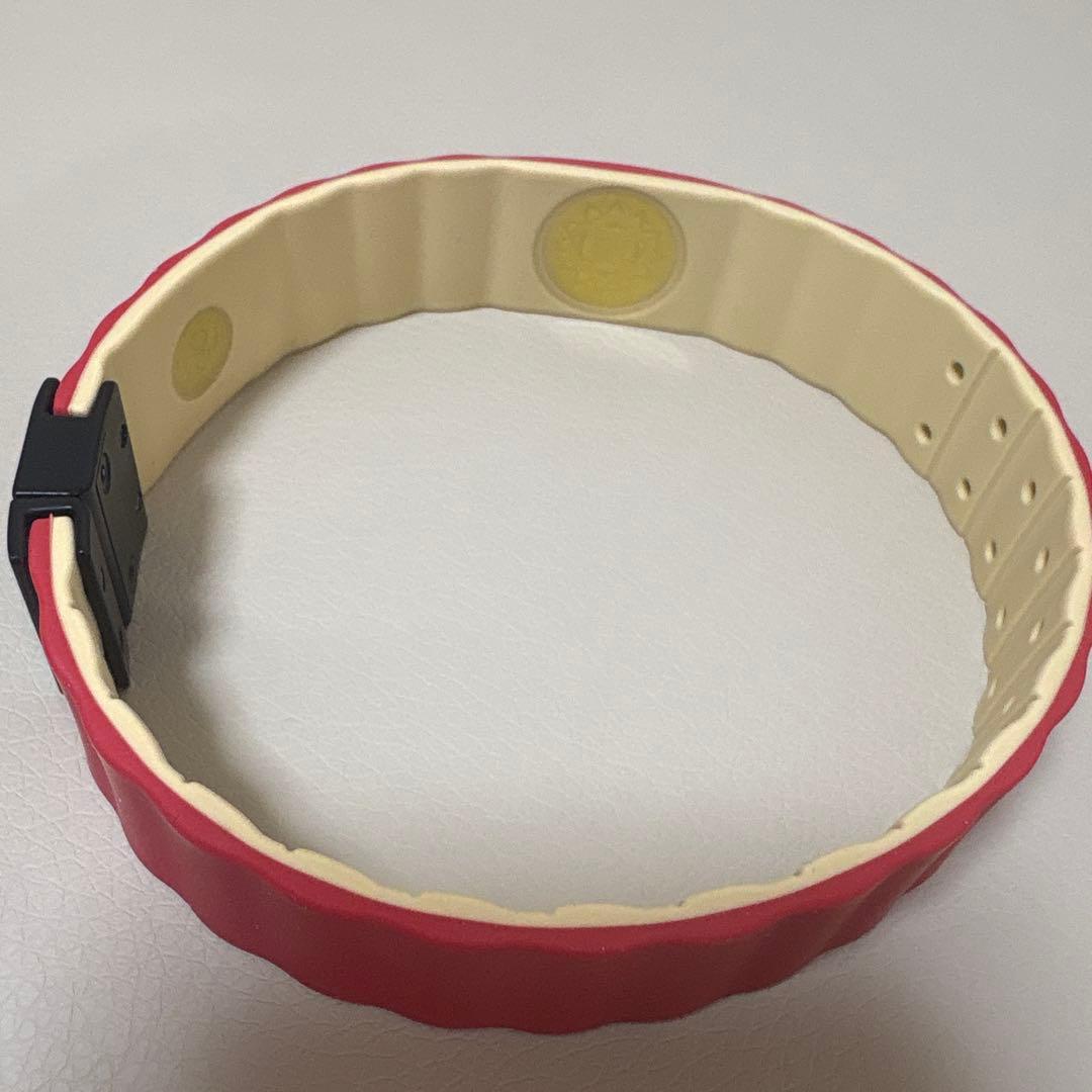 WARRENSLOVE シリコンブレスレット レッド