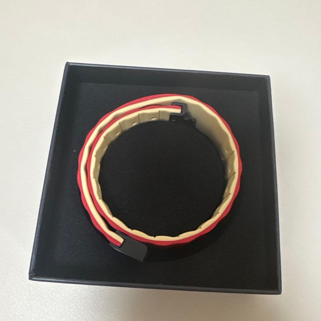 WARRENSLOVE シリコンブレスレット レッド