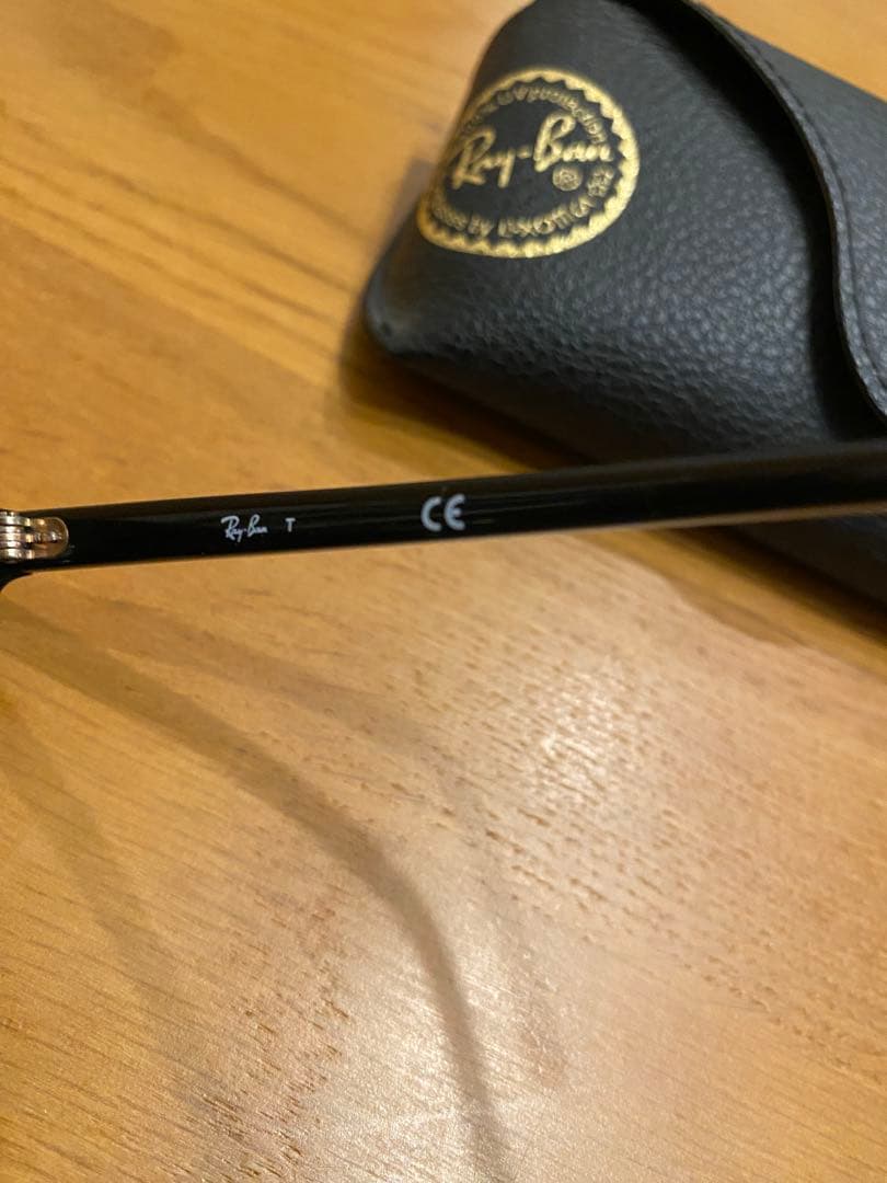 Ray-Ban クラブマスター BLK/GLD ラウンドサングラス