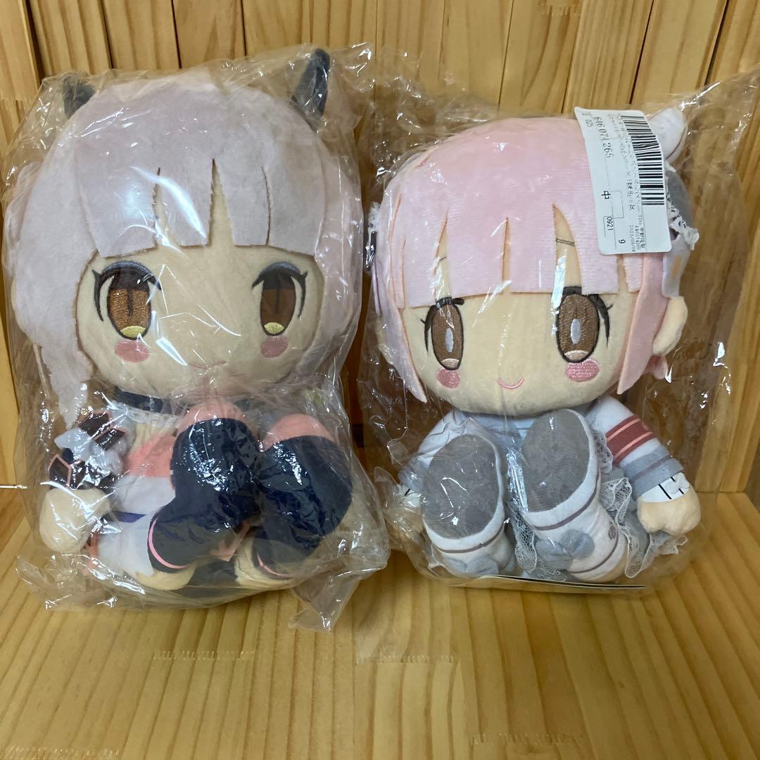 【2体セット】魔法少女育成計画　スノーホワイト　ラピュセル　ちょこぐるみ