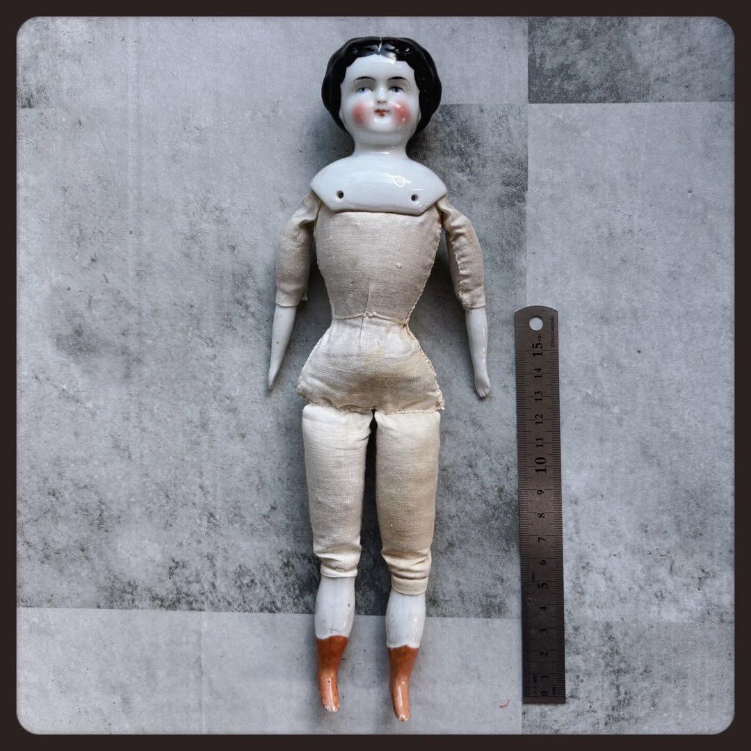 アンティーク チャイナヘッドドール　 クラシカルスタイル ビスクドール