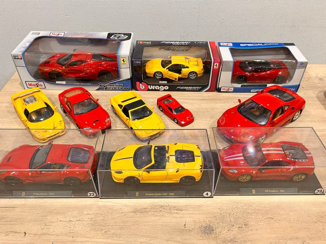 フェラーリ ミニカー　まとめ売りブラーゴ Maisto ディアゴスティーニ