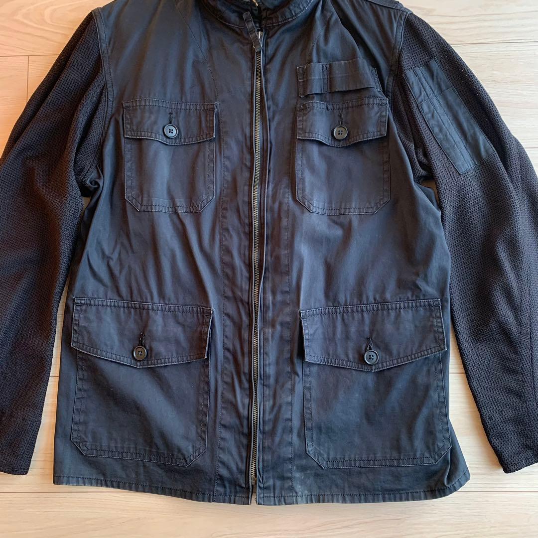 GENERAL RESERCH AVIATORS ブラック M 異素材 切替