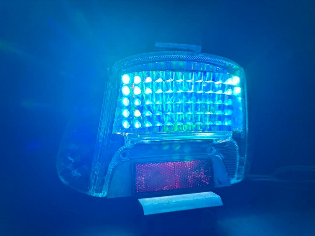 ZX af34 af35 RGB テール ランプ LED レインボー Dio