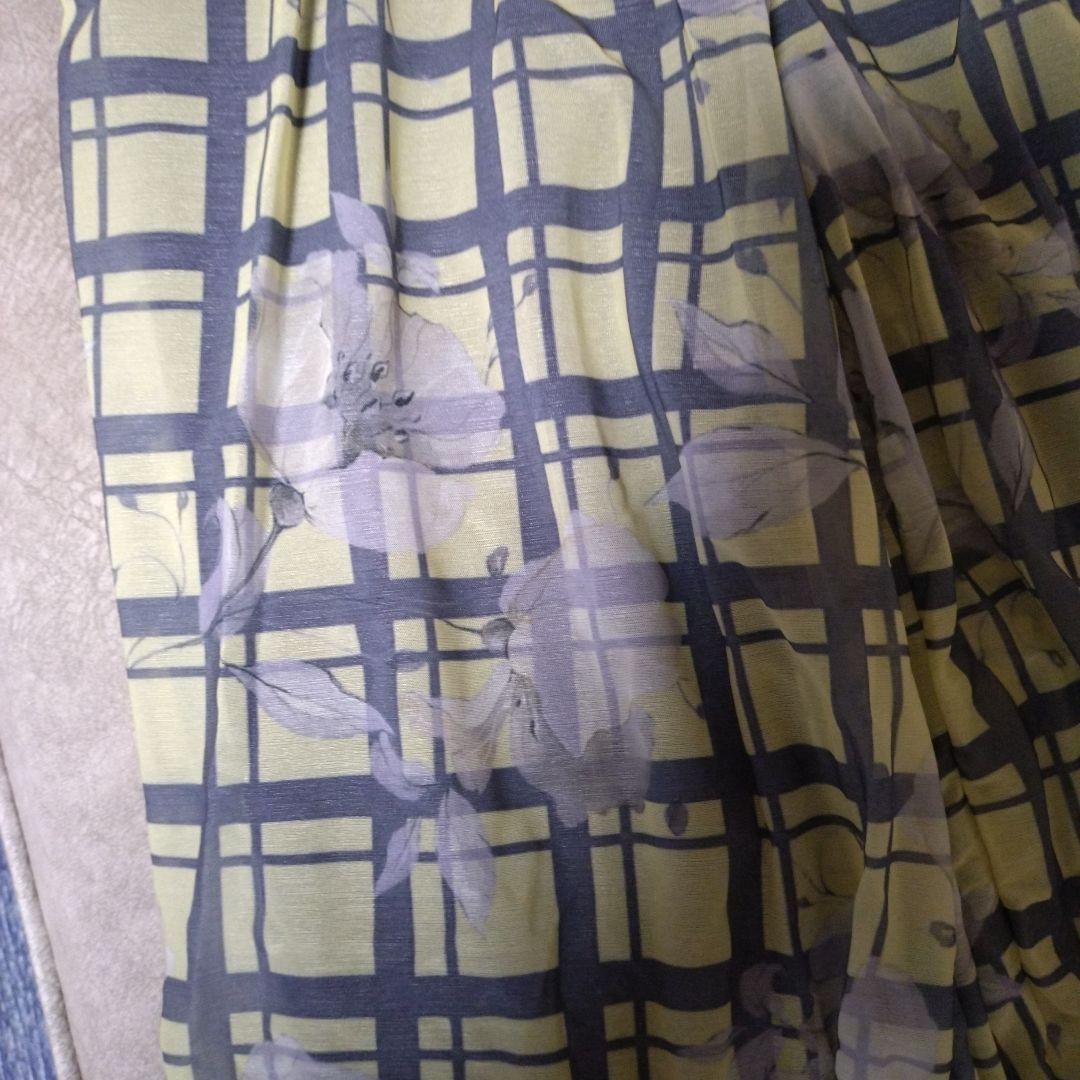 値下げチャコット　花柄チェック バレー　ヨガウェア