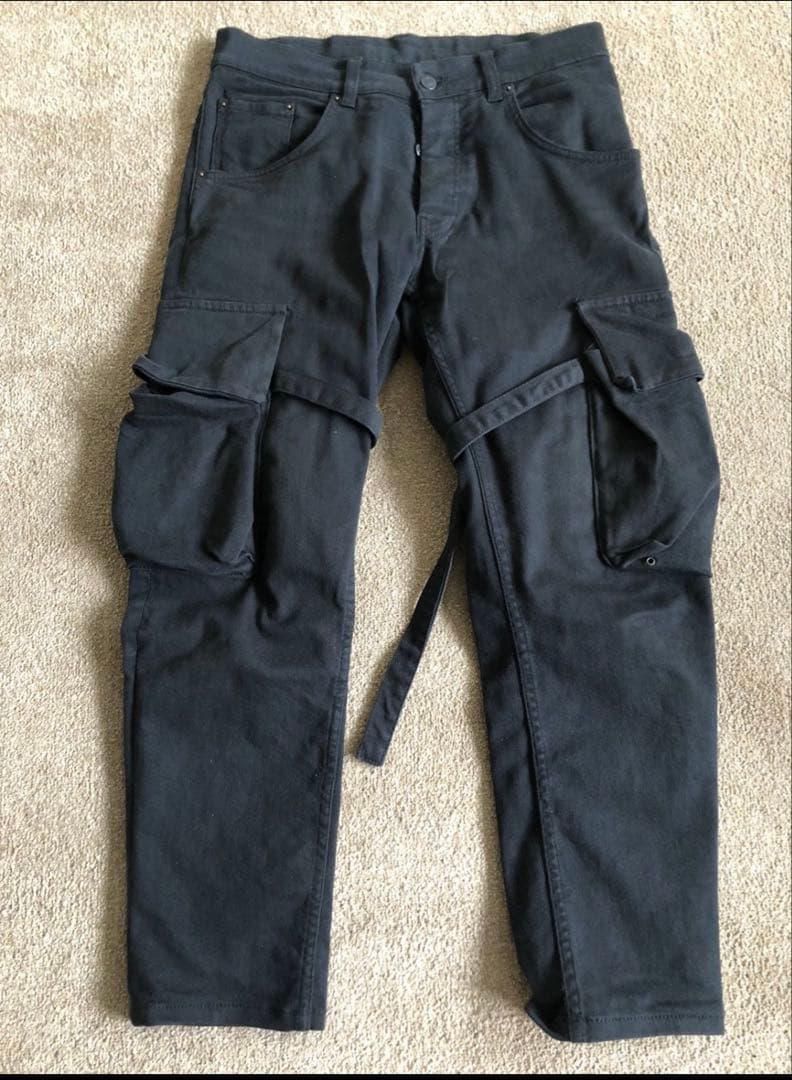 t*u様 ヘルムートラング ボンデージ カーゴ パンツ