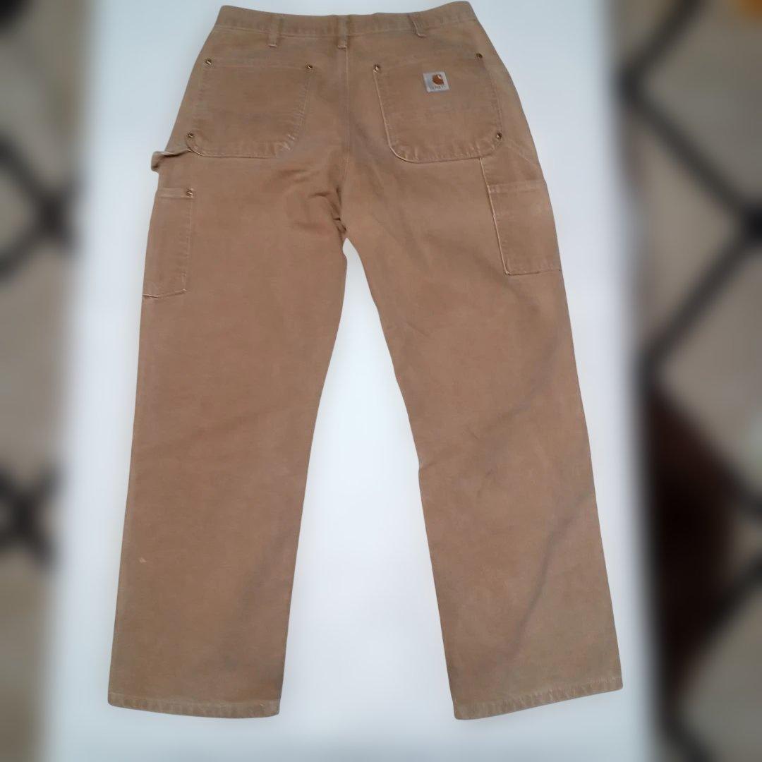 carhartt カーハートダブルニー　 90sUSA製 W34L30 ベージュ