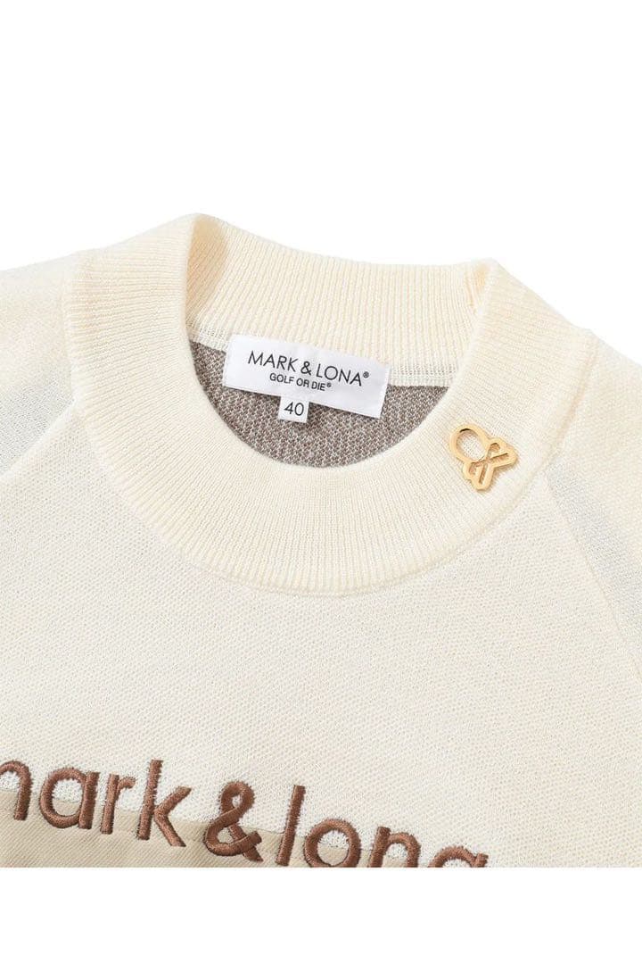 mark&lona スウェット 40サイズ アイボリー/ベージュ