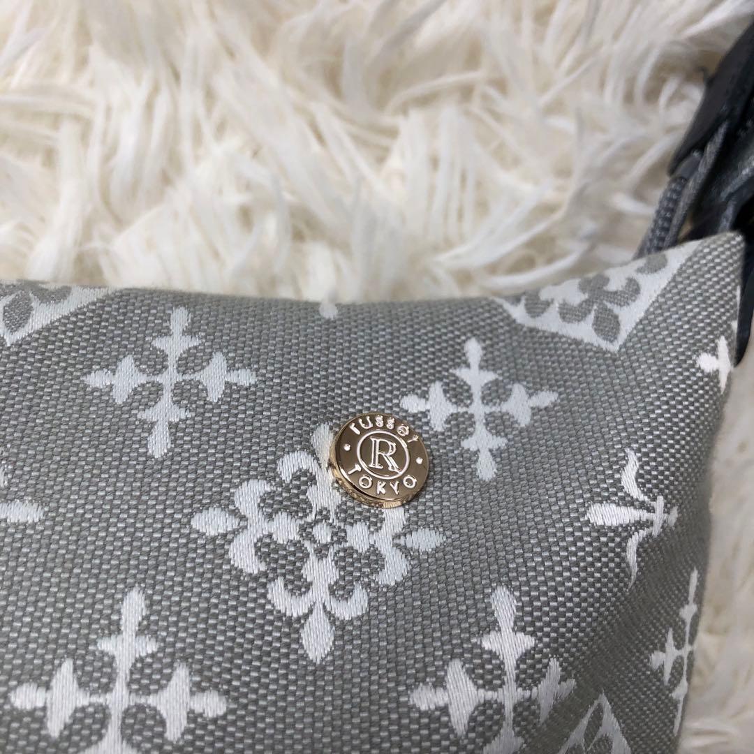 極美品⭐️ ラシット　コットンジャガード　アシンメトリー　ボディーバッグ