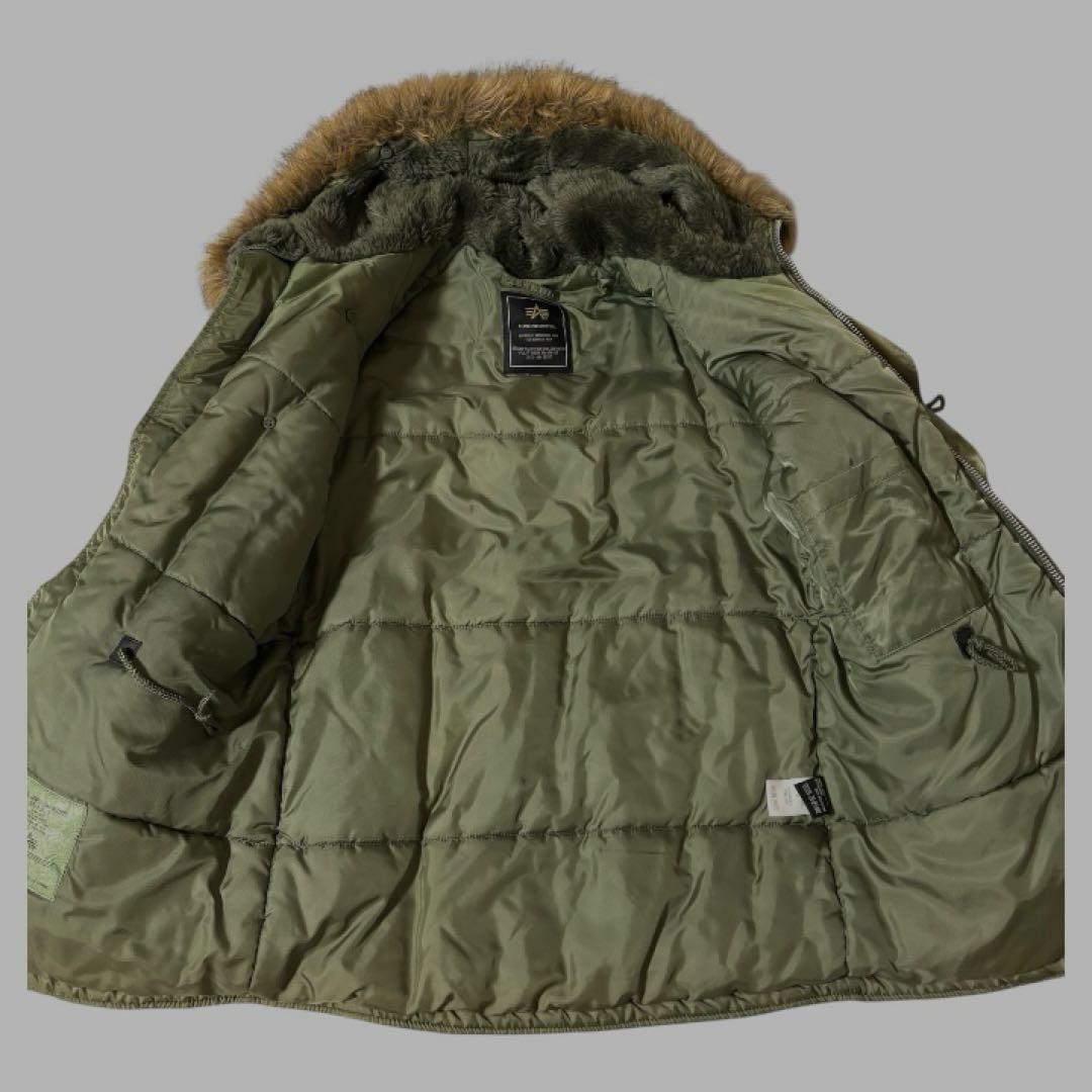 ALPHA INDUSTRIES N-3B ミリタリー ジャケット M