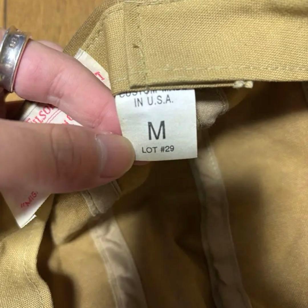 （希少）1980s フィルソン オイルドキャップ ショートビル