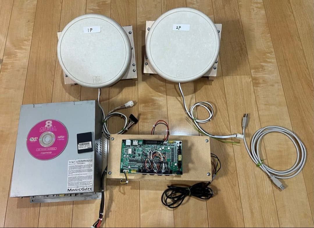 アーケード　太鼓の達人8+12 タタコンセット