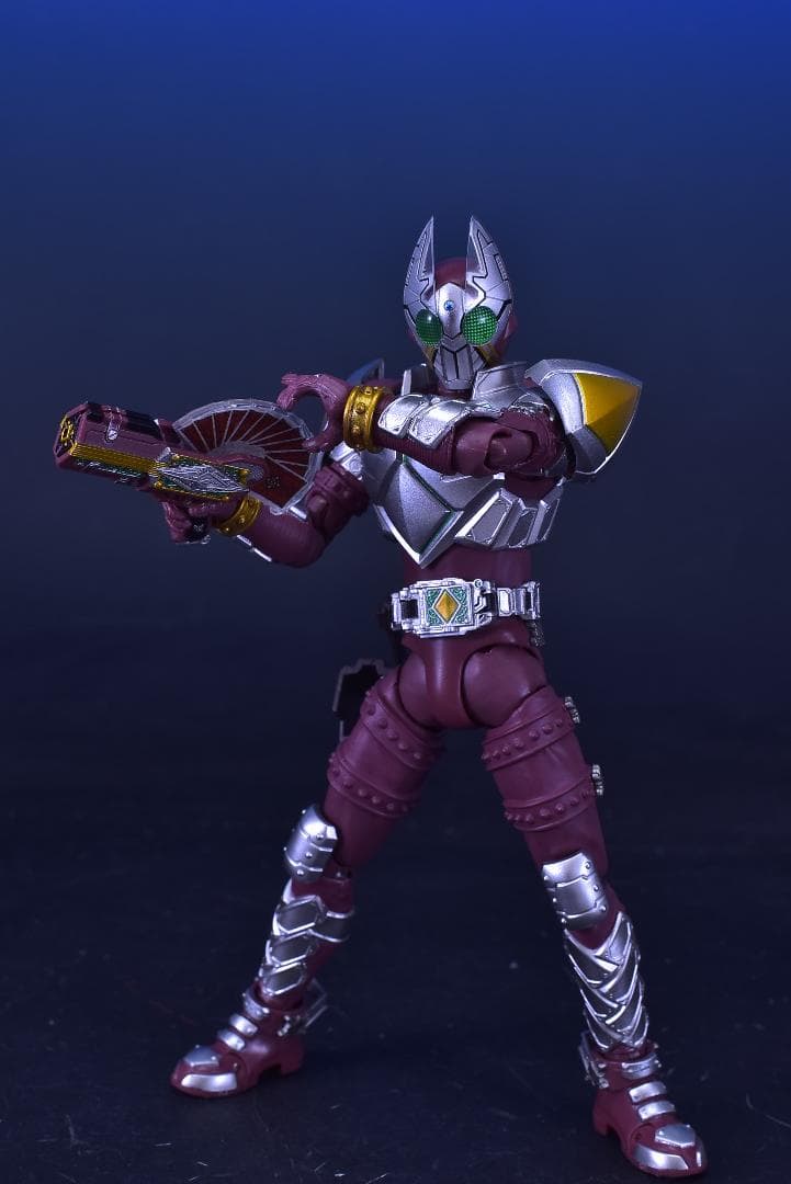 中古 S.H.フィギュアーツ 仮面ライダーギャレン&レッドランバスセット