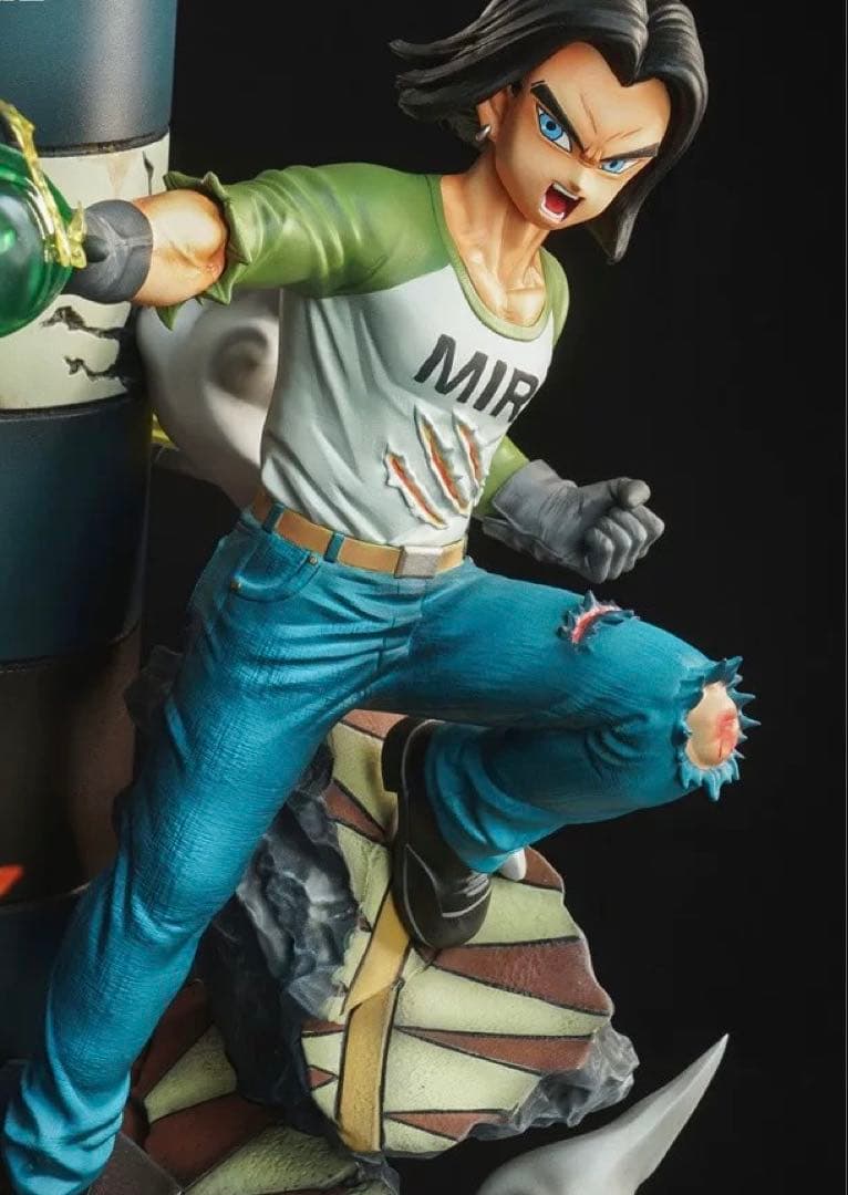【新品】ドラゴンボール 孫悟空 ベジータ フリーザ 17号 ガレージキット