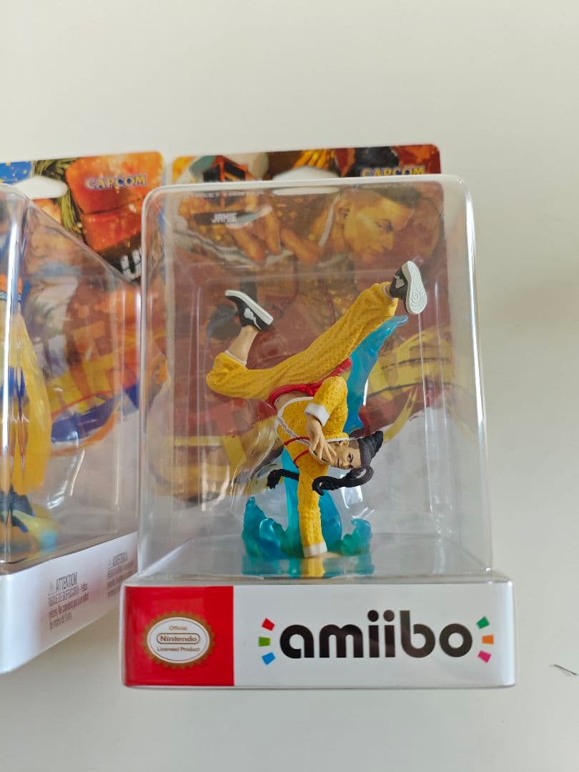 amiibo キンバリールークジェイミー3体セット【ストリートファイター6】