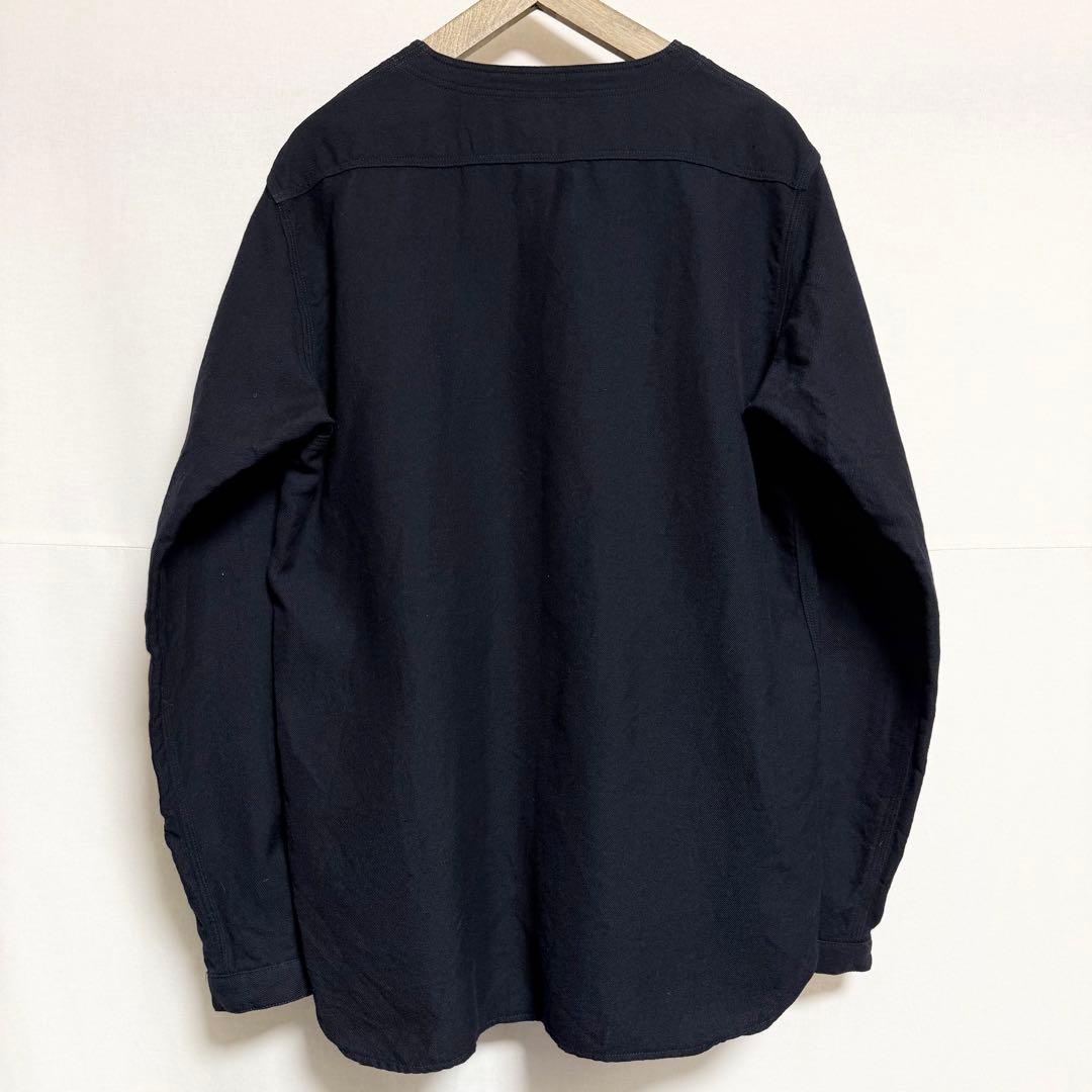 ⚫︎サイズ3！orslow リネンウールノーカラーシャツジャケット