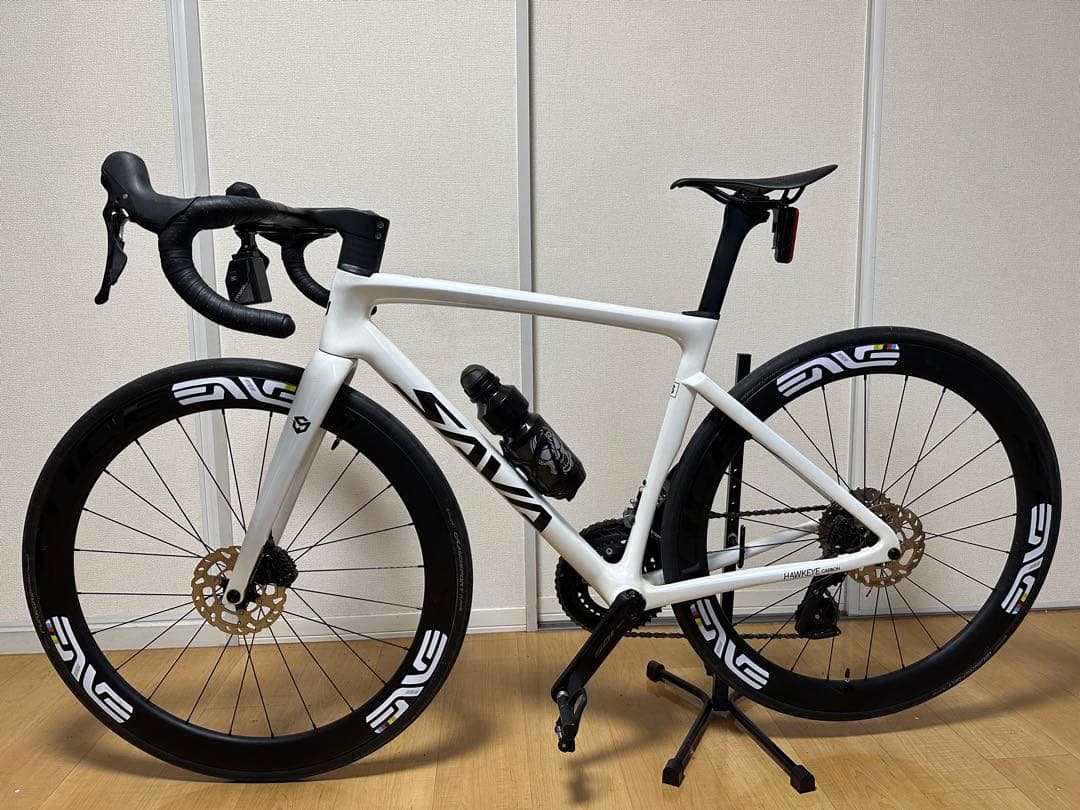 SAVA ロードバイクSサイズ ホワイト