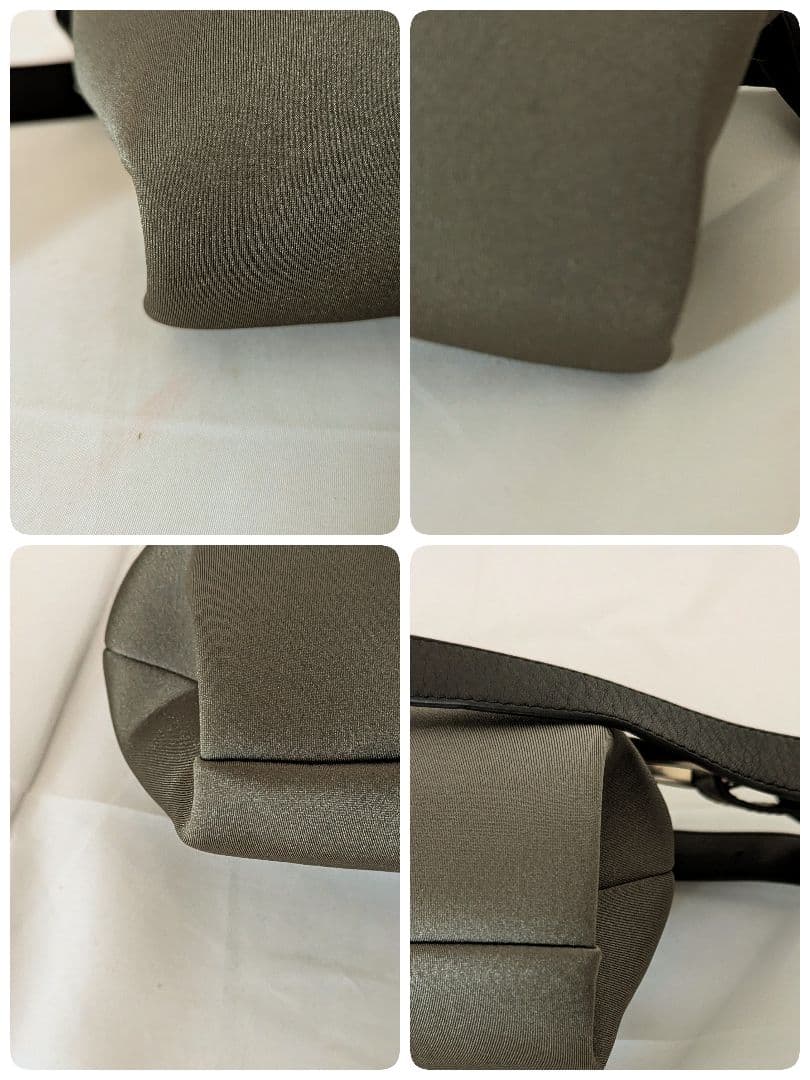 kawakawa hatome ボディバッグ 斜め掛け クロスボディ カーキ