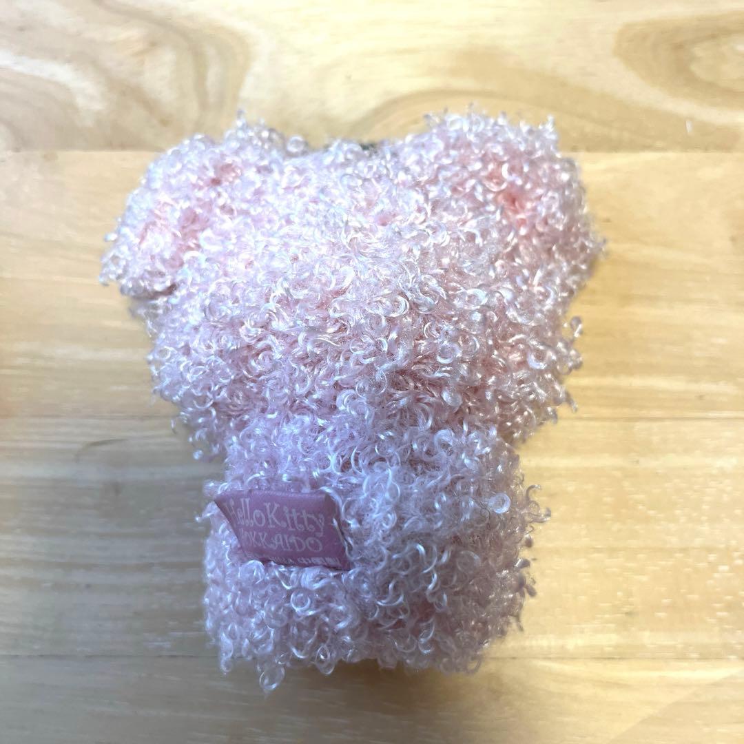 限定レア　ハローキティ　北海道雪うさぎ　花と蝶　ぬいぐるみマスコット