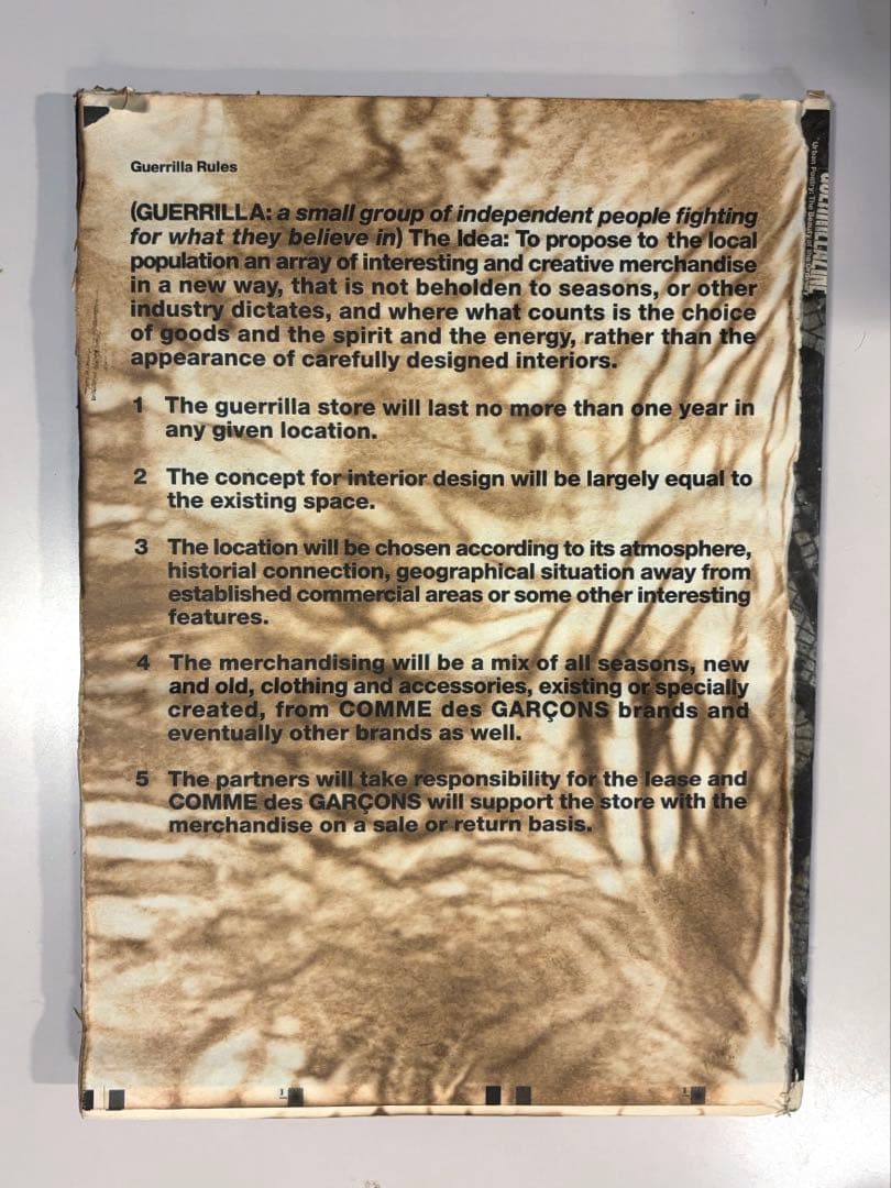 【希少】GUERRILLAZINE ZINE no4