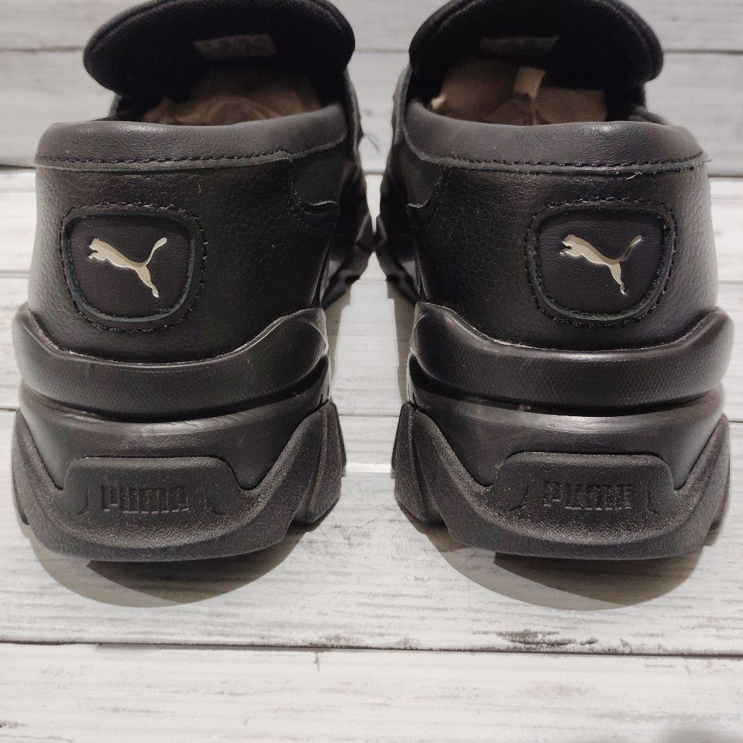 新品級✨PUMA LOAFYR WNS プーマ　ローファー　ブラック 25cm