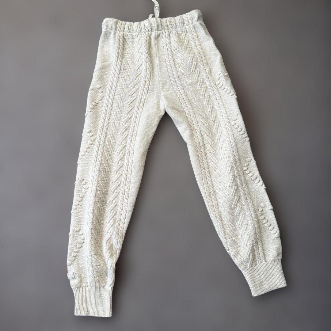 manufactured by WRAPINKNOT ニットパンツ