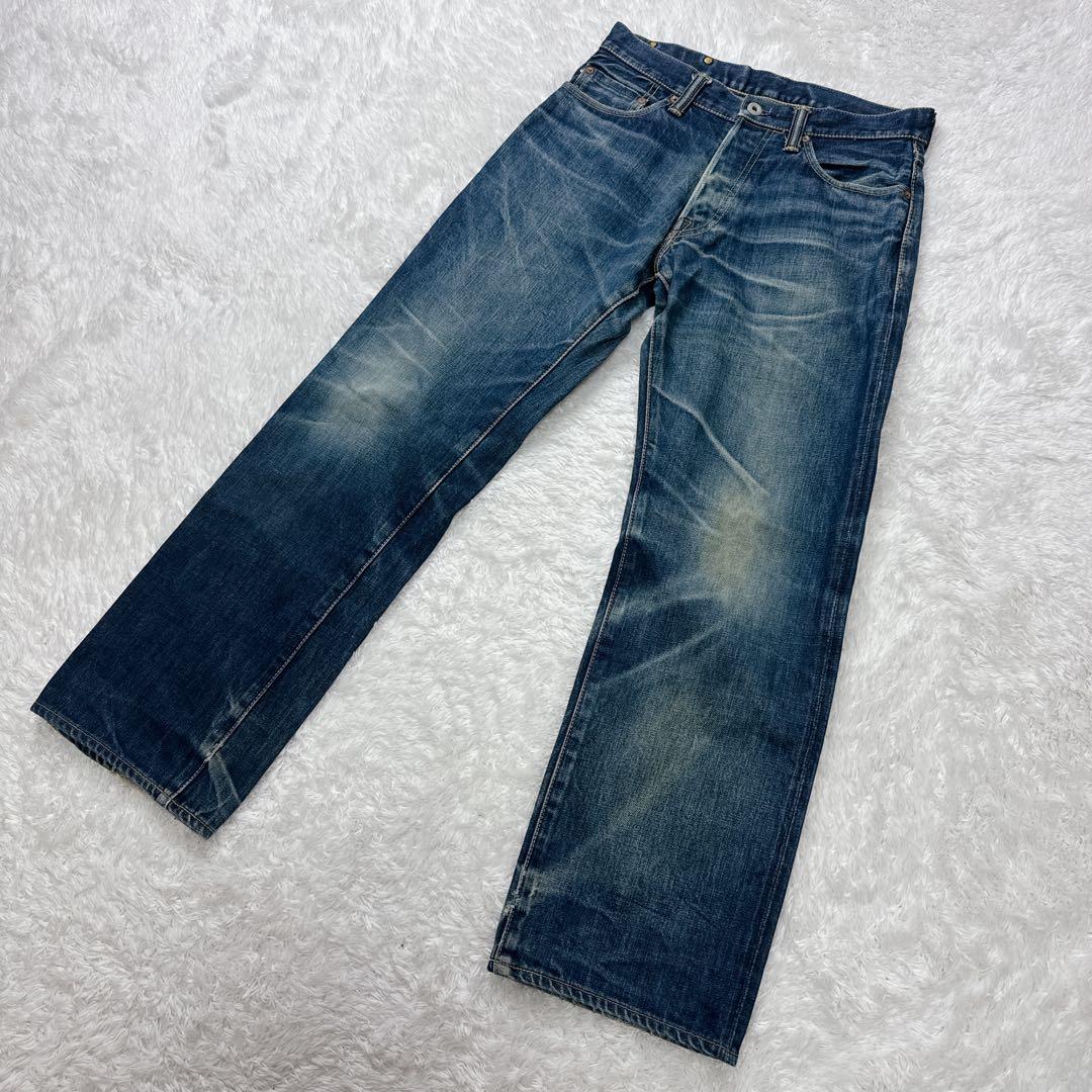 【入手困難】桃太郎ジーンズ 銅丹レーベル インディゴデニム 30 藍布屋