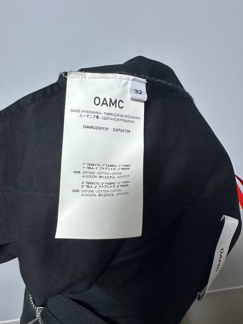 OAMC 22SSPUFF SHORTハーフパンツOAMU330131 黒