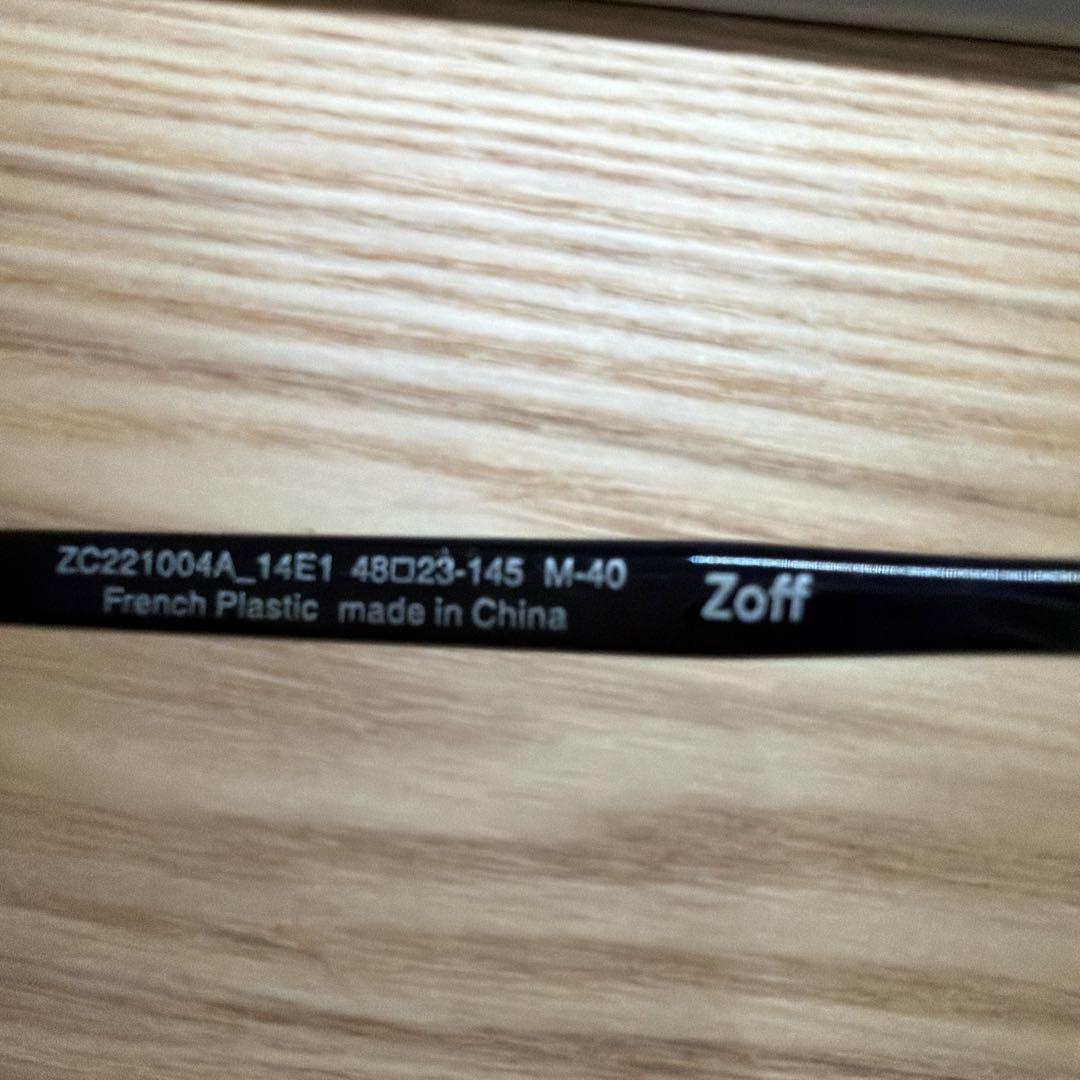 zoff &UNITED ARROWS 伊達メガネ