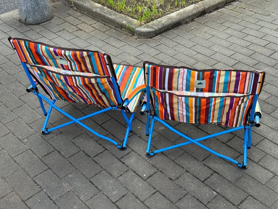 ロゴス　チェア　二脚セット