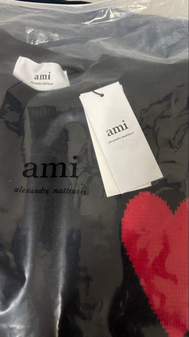 AMI PARIS ニット ブラック