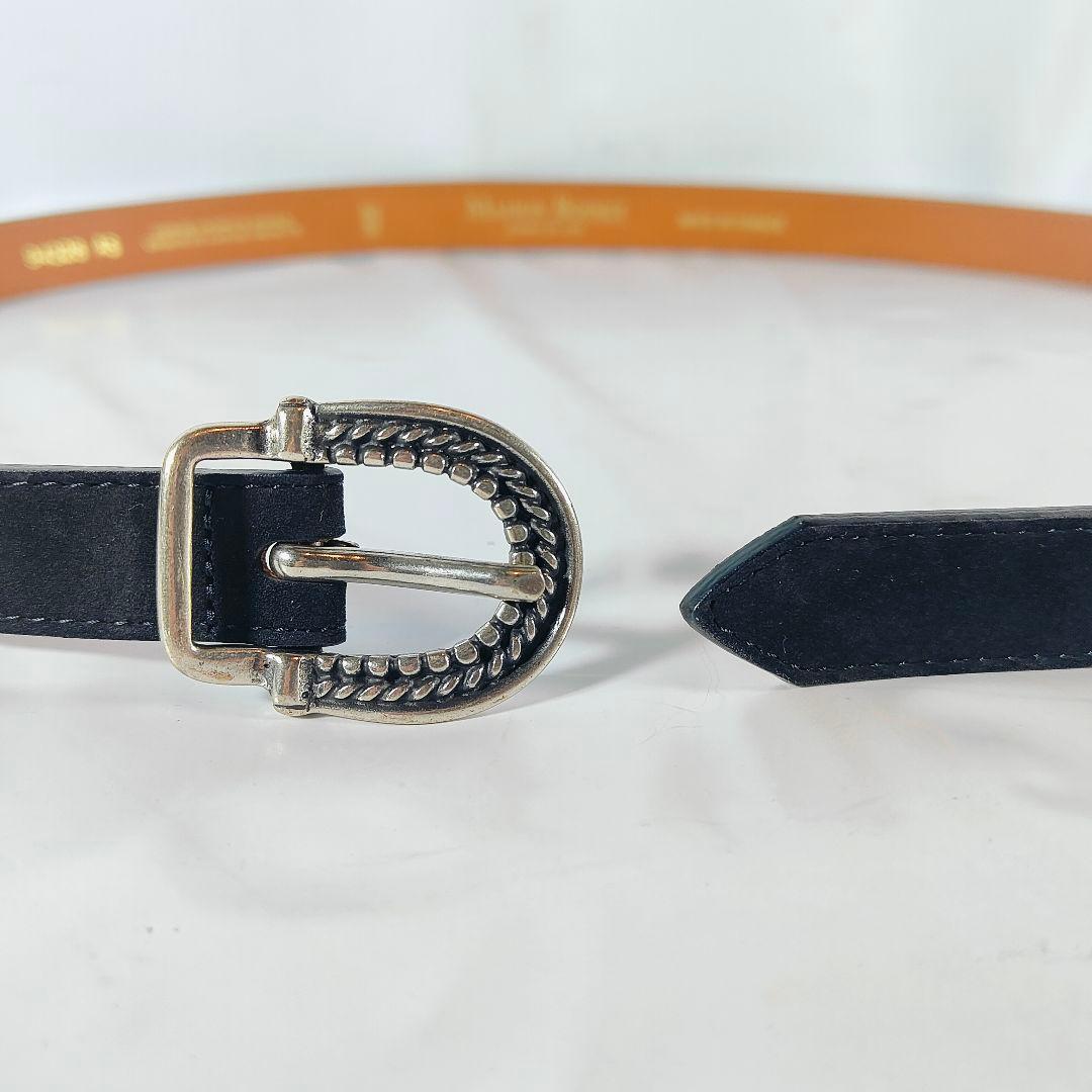 【極美品】MAISON BOINET　高級カーフスキンドレスベルト フランス製品