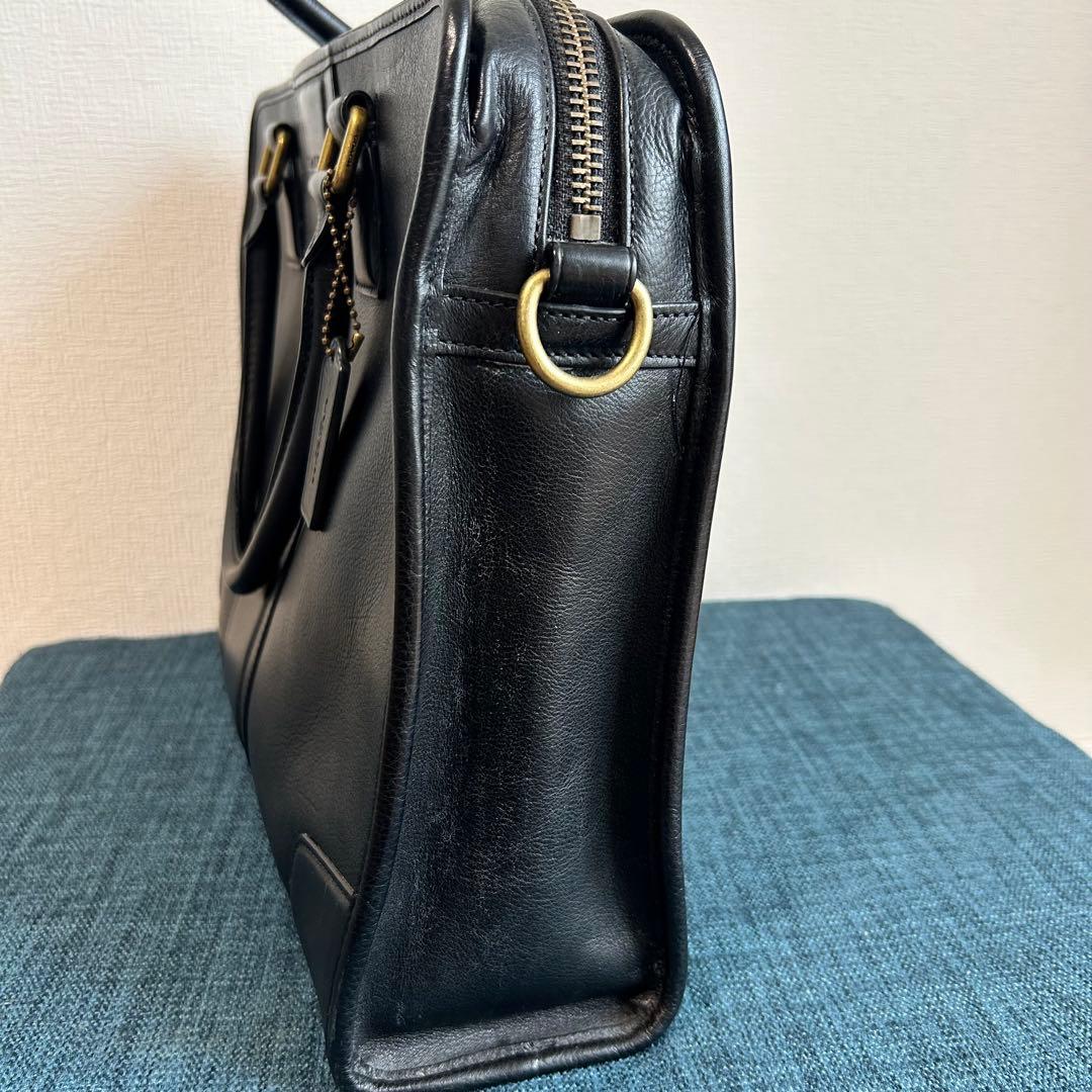 ビジネスバッグ コーチ　COACH ブラック