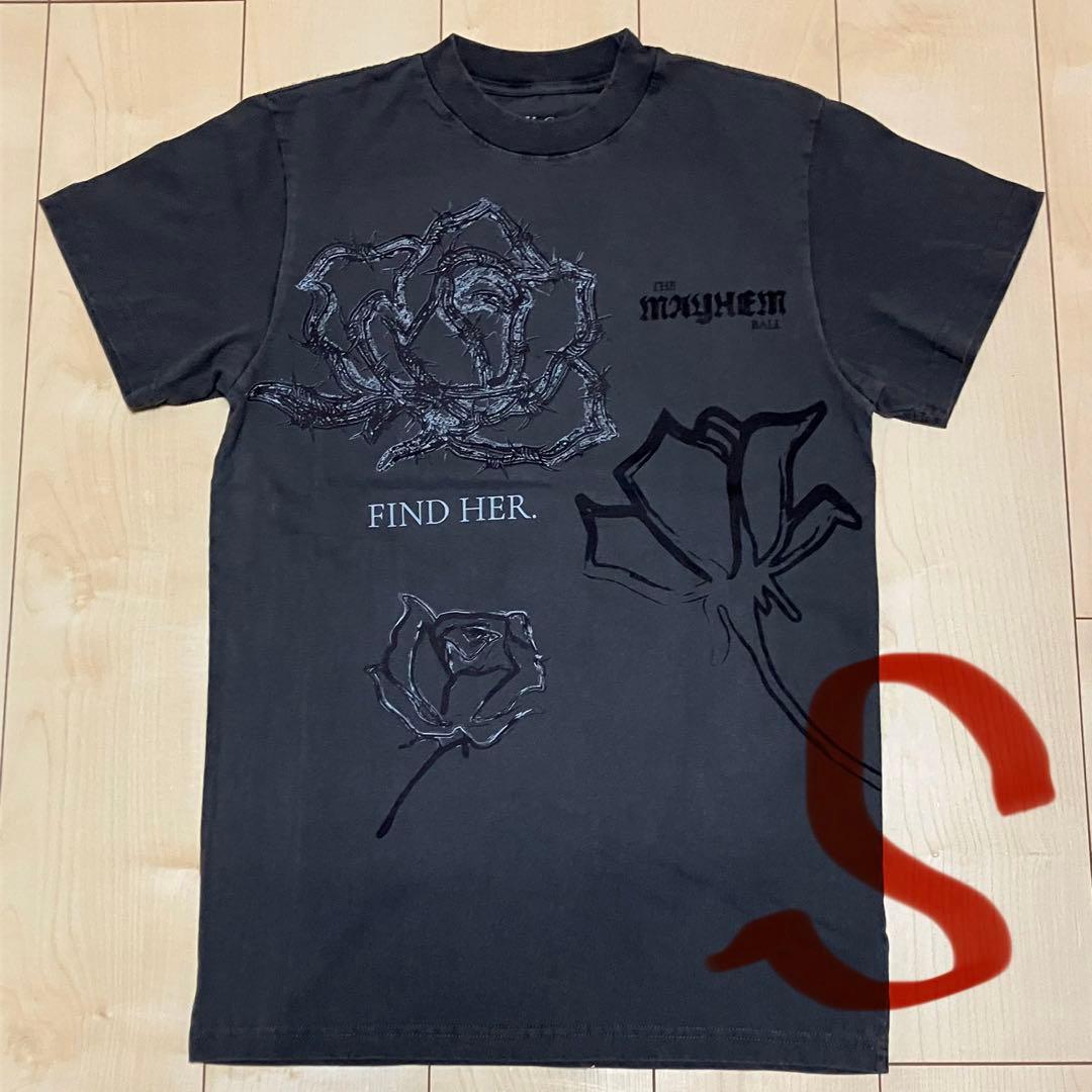 ミュージシャン LadyGaga_ ROSES SS TEE_MAYHEMBALL