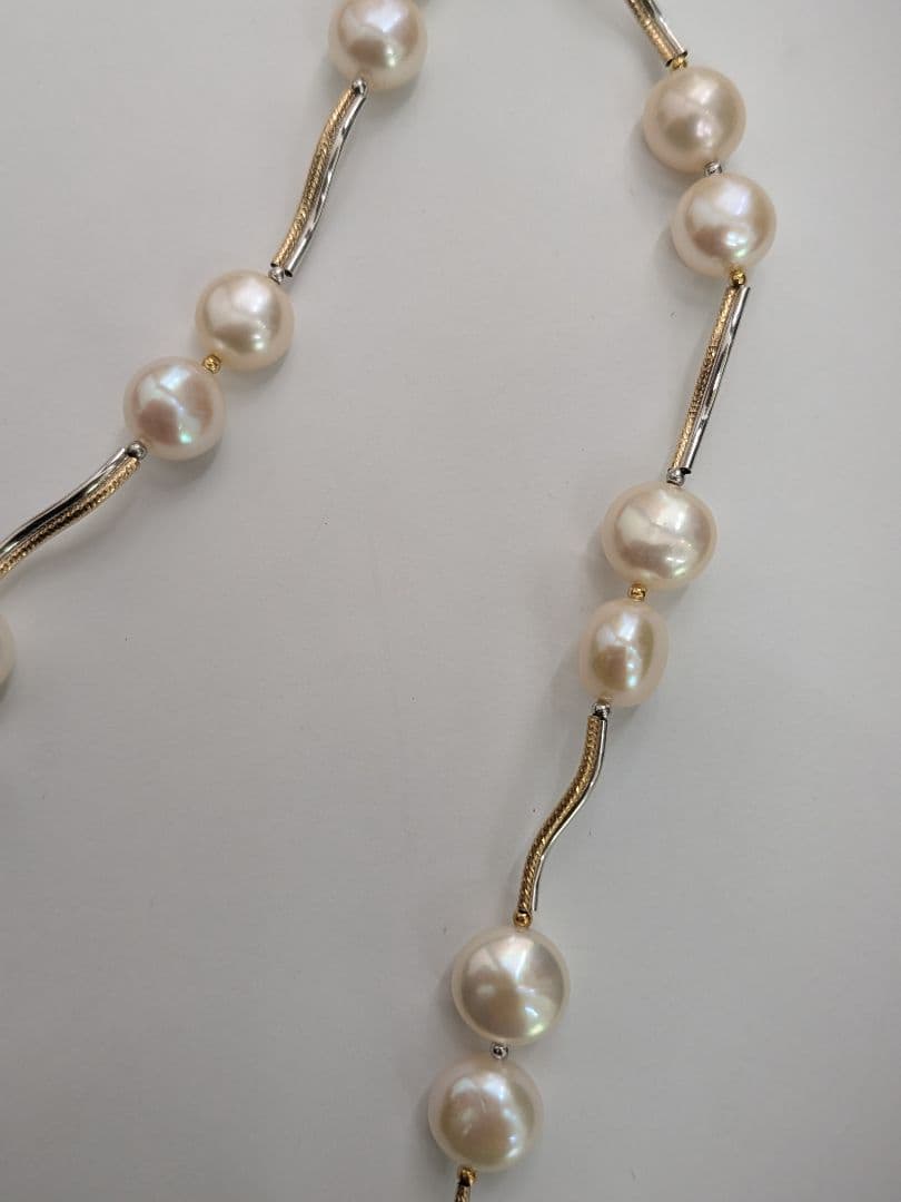 パール ネックレス SV925 マベパール アクセサリー 真珠