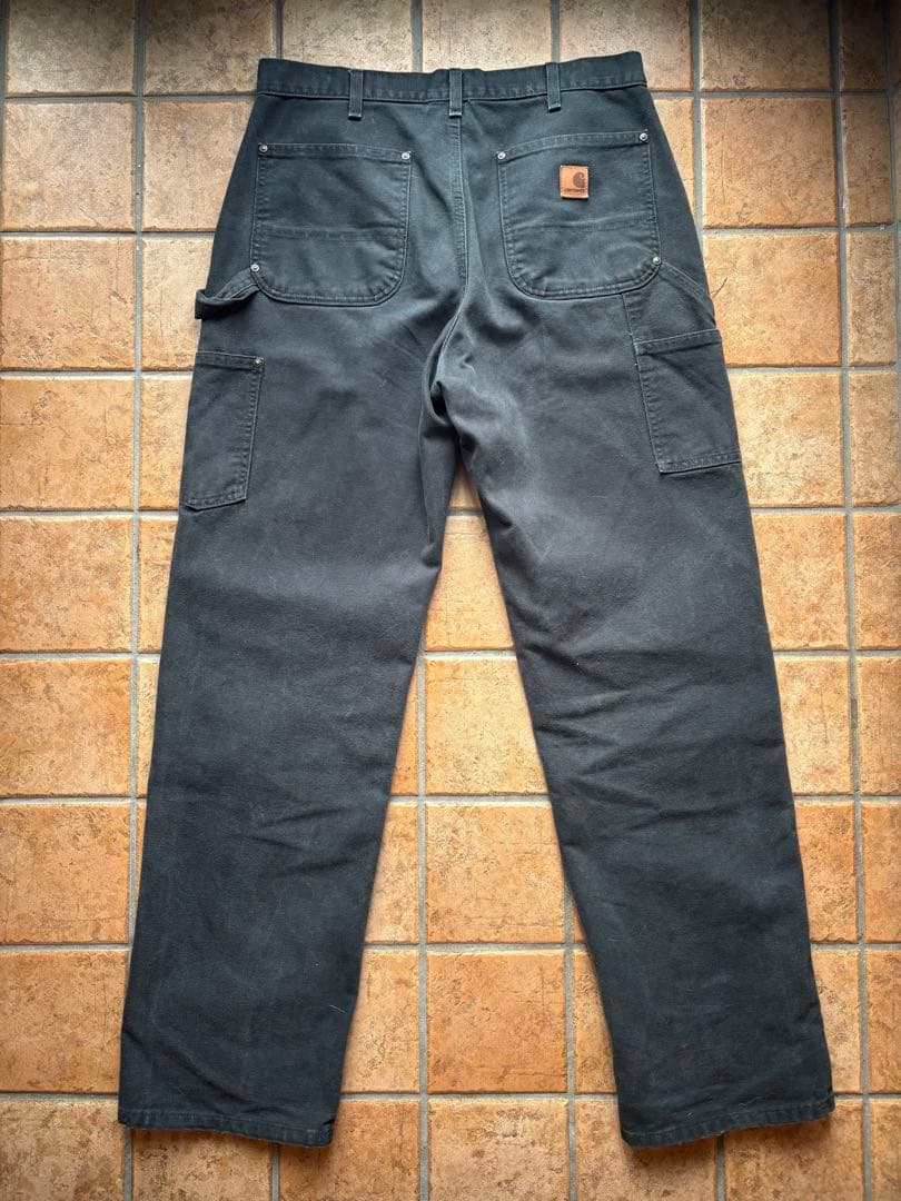 Carhartt 　ダブルニー　ブラック　ペインターパンツ　33×34 USA