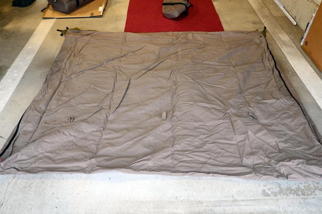 廃番品　炎幕 DX Ver2＋専用前幕付　美品　コットン100%幕