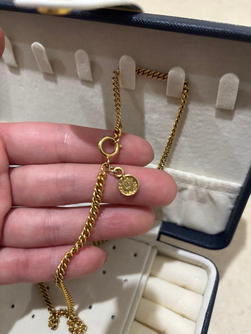 【ボスドッグ様】CELINE セリーヌ　ヴィンテージネックレス　ゴールド