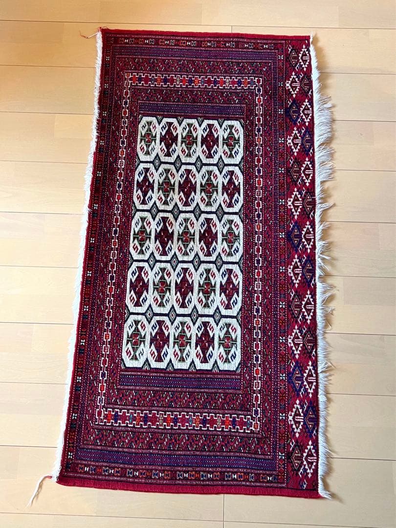 ペルシャ絨毯　ペアセット　ビンテージ